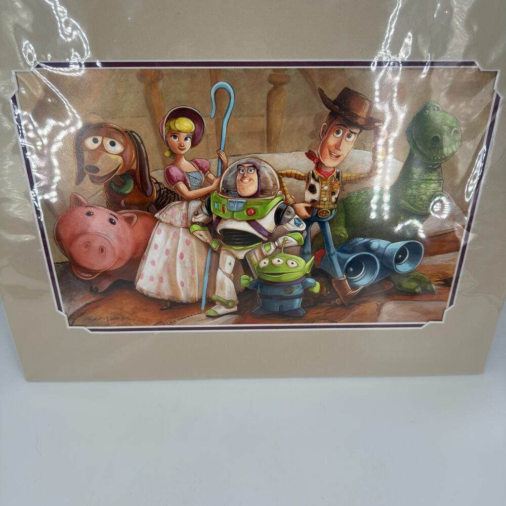 Disney Parks Toy Story 25th Anniversary Art Print By Darren Wilson 14x18 New - Picture 7 of 12